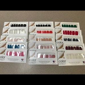 Color Street Solids lot of 15